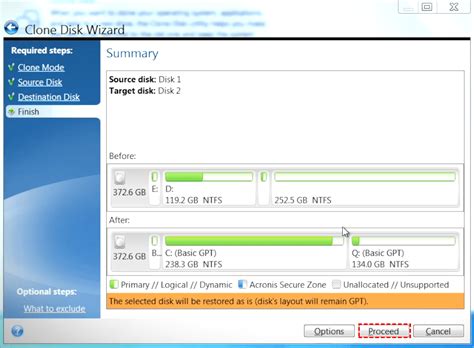 acronis true image cloned ssd